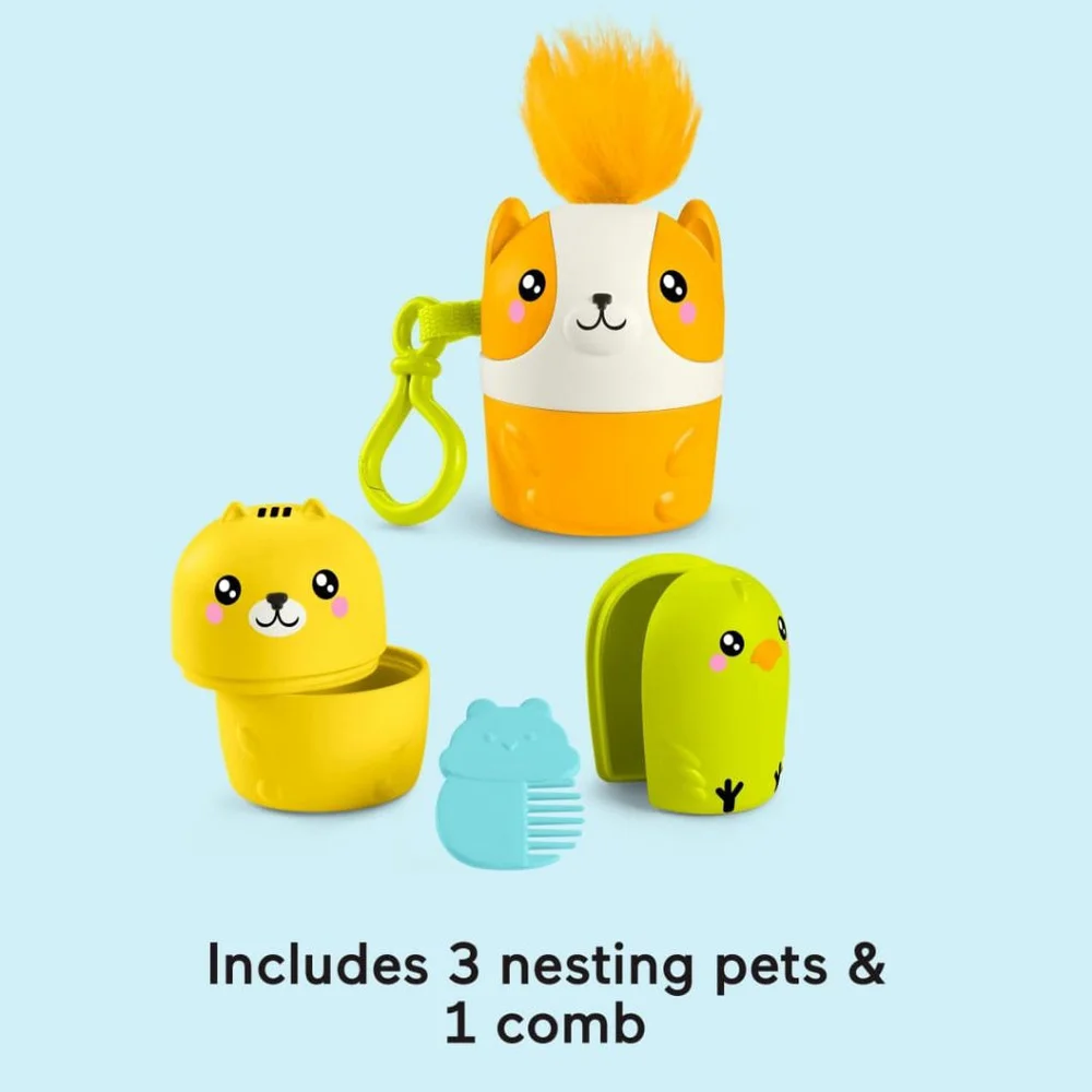Fisher-Price FP Pets On-The-Go Nesting Pets Stacking Toy For Preschool Kids